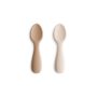 set eetlepels, natural/shifting sand, 2de leeftijd - MUSHIE