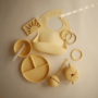 bord silicone, pale daffodil - MUSHIE