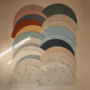 placemat, vanilla confetti - MUSHIE