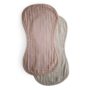 spuugdoek 2-pack, blush/fog – MUSHIE